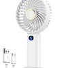 Portable Rechargeable Handheld Fan with Digital Display