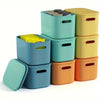 Modern Stackable Storage Bins with Lids