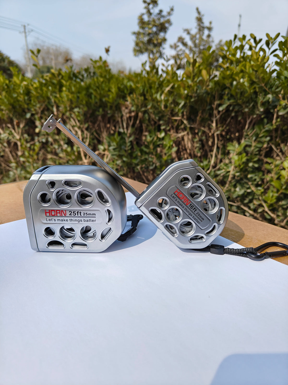 Stainless Steel Retractable Tape Measure