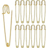 Extra-Large Heavy Duty Stainless Steel Safety Pins (3 inches)