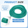 A coil of teal rubber steel trim with a U-shaped edge, measuring 6 meters long and fitting for 1-3 mm edges.