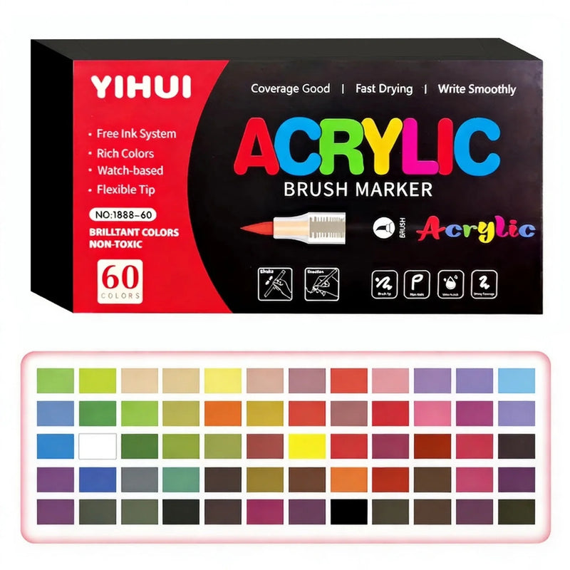 Acrylfarbe-Marker-Set