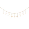Wooden Beads Photo Garland for Wall Display