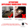 CNC Aluminum Motorcycle Handlebar End Plugs with Rubber Grip