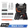 Cordless Electric Screwdriver Set for DIY and Repair