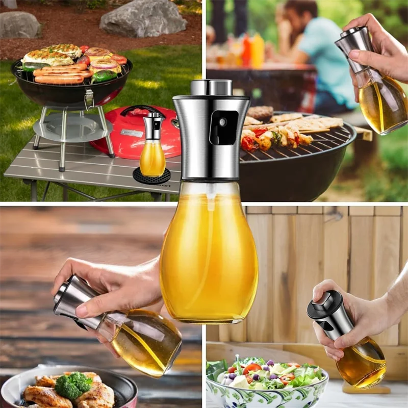 Glass Olive Oil Sprayer with Funnel