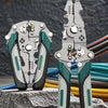 Folding Multifunctional Wire Stripper Pliers with Crimping Tool