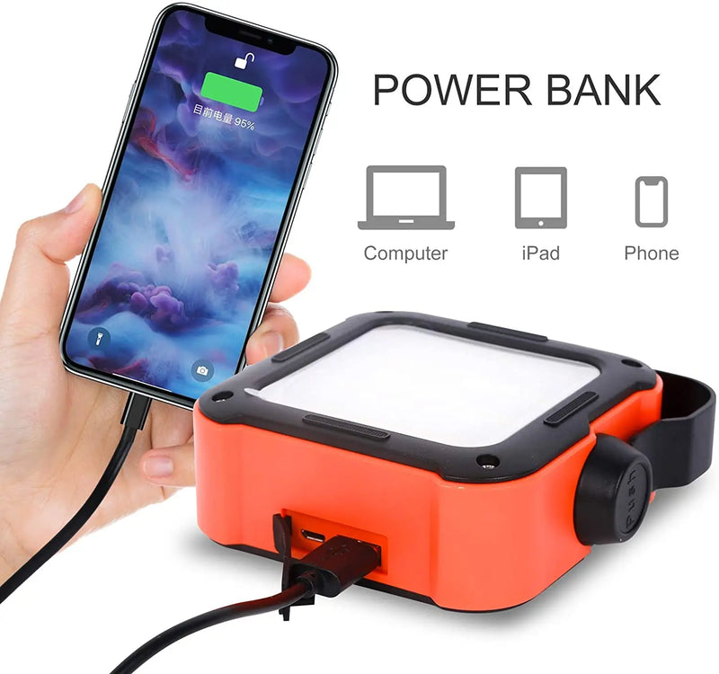 10000mAh Portable LED Power Bank & Floodlight