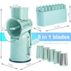 5-in-1 Manual Rotary Cheese Grater & Vegetable Shredder
