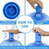 Spill-Resistant Silicone Water Jug Cap for 3 & 5 Gallon Bottles
