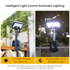 Solar-Powered Motion Sensor Outdoor Light