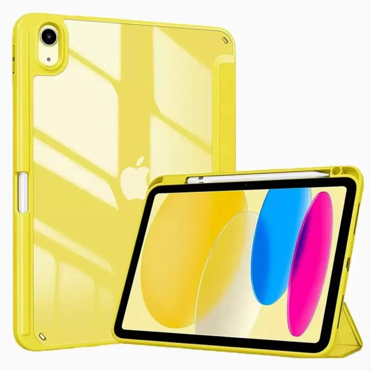 Clear Shockproof Case for iPad Air, Pro, and Mini Models