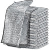 Silver Wire Cleaning Cloths for Kitchen – Durable & Non-Scratch Dish Rags