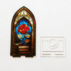 Acrylic Rose Gothic Arch Bookend for Bookshelf Decor