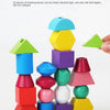 Montessori Wooden Color & Shape Matching Puzzle for Toddlers