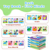 Sensory Cloth Books for Babies with Teether & Crinkle Pages