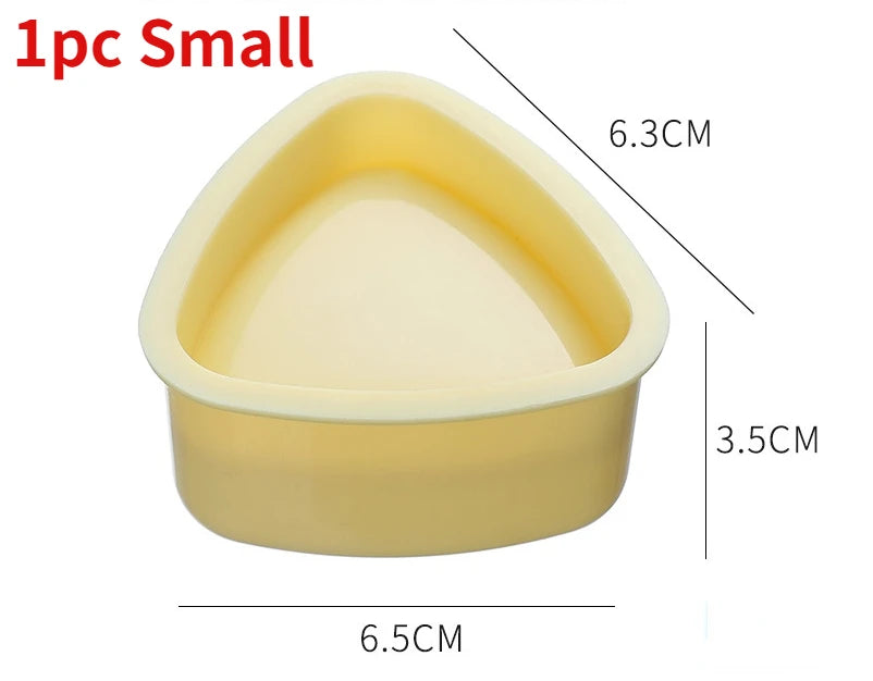Sushi Rice Mold Set with Lid - Triangle & Rectangle Shapes