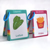 French Vocabulary Flashcards for Kids - Food, Animals, Fruits & Body Parts