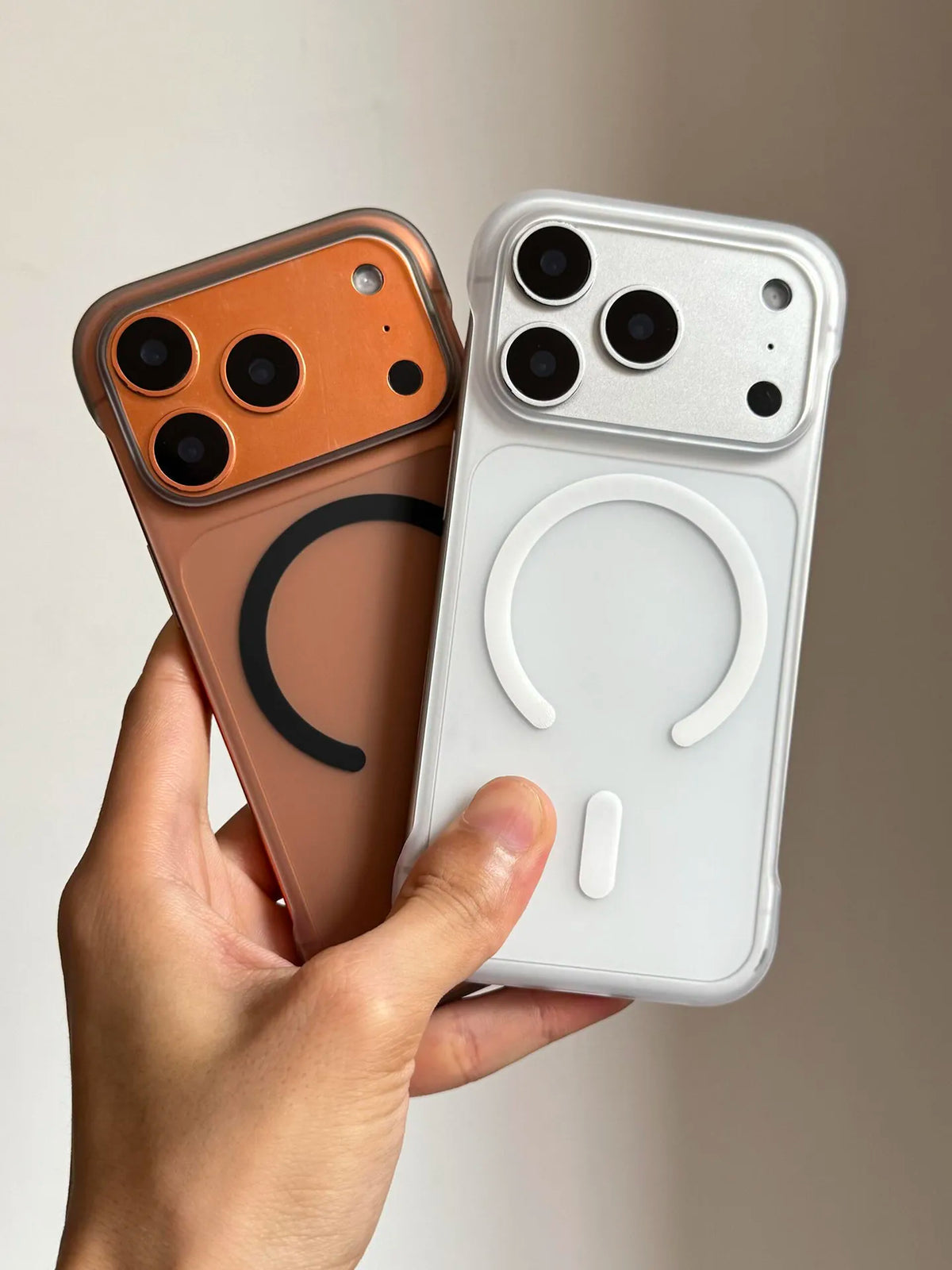 Ultra-Thin Matte Magnetic Phone Case with MagSafe Compatible Wireless Charging
