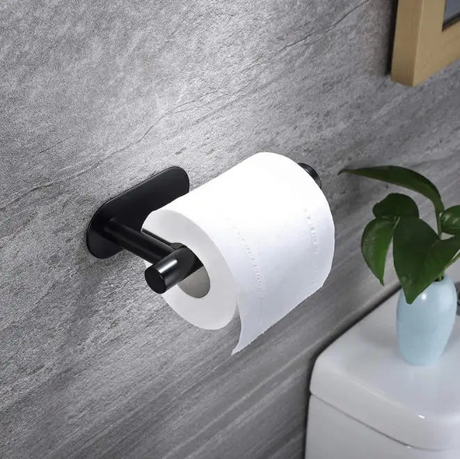 Self-Adhesive Stainless Steel Toilet Paper Holder