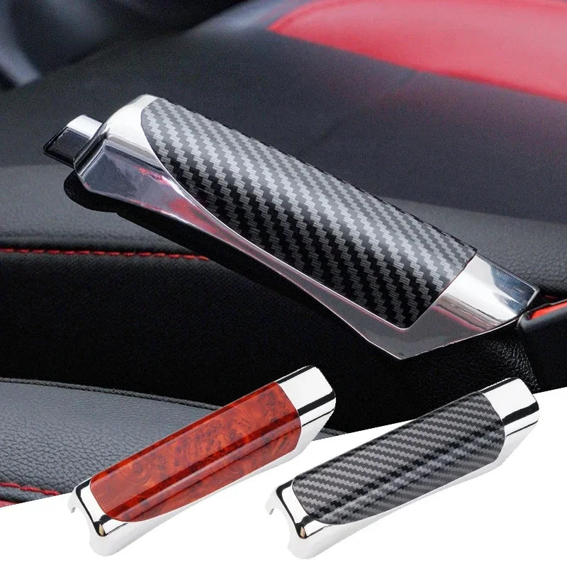 Carbon Fiber Car Handbrake Grip Cover
