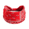 Bandeau Vintage à Motif Imprimé