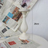Set of 3 Wooden Candlestick Holders - Antique Style Decor