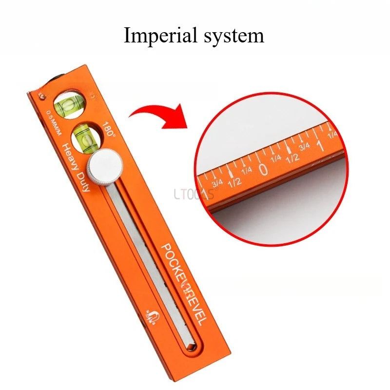 Foldable Aluminum Alloy Marking and Measuring Tool