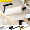 Stainless Steel Adhesive Paper Towel Holder for Kitchen & Bathroom