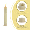 LED Flameless Taper Candles with Remote Control