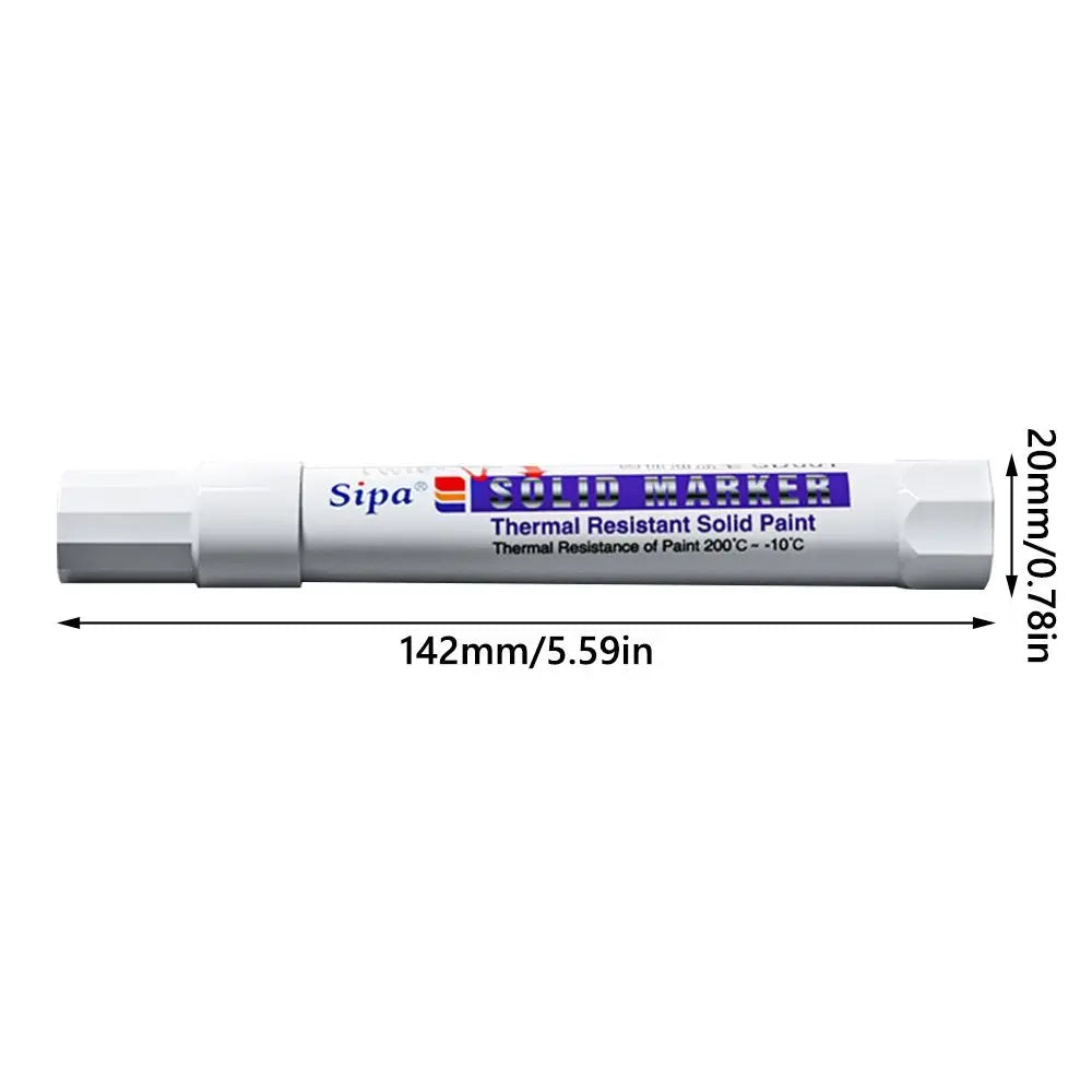 High-Temperature Resistant Solid Paint Marker Pen