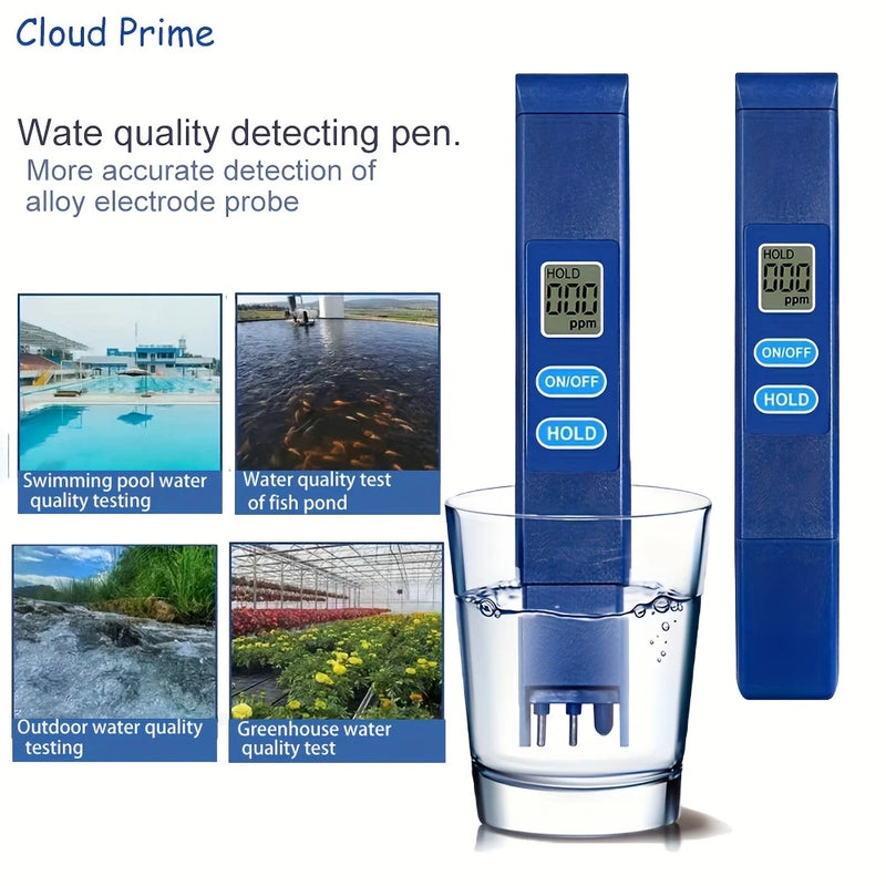 Tragbarer Digitaler TDS-Wasserqualitätstester