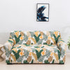Floral Print Stretch Sofa Cover with Elastic Edge