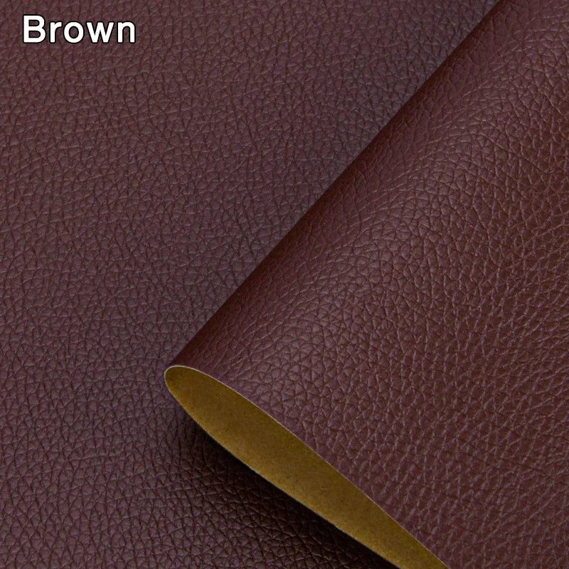 Self-Adhesive Leather Repair Patch Tape for Sofas, Car Seats & More