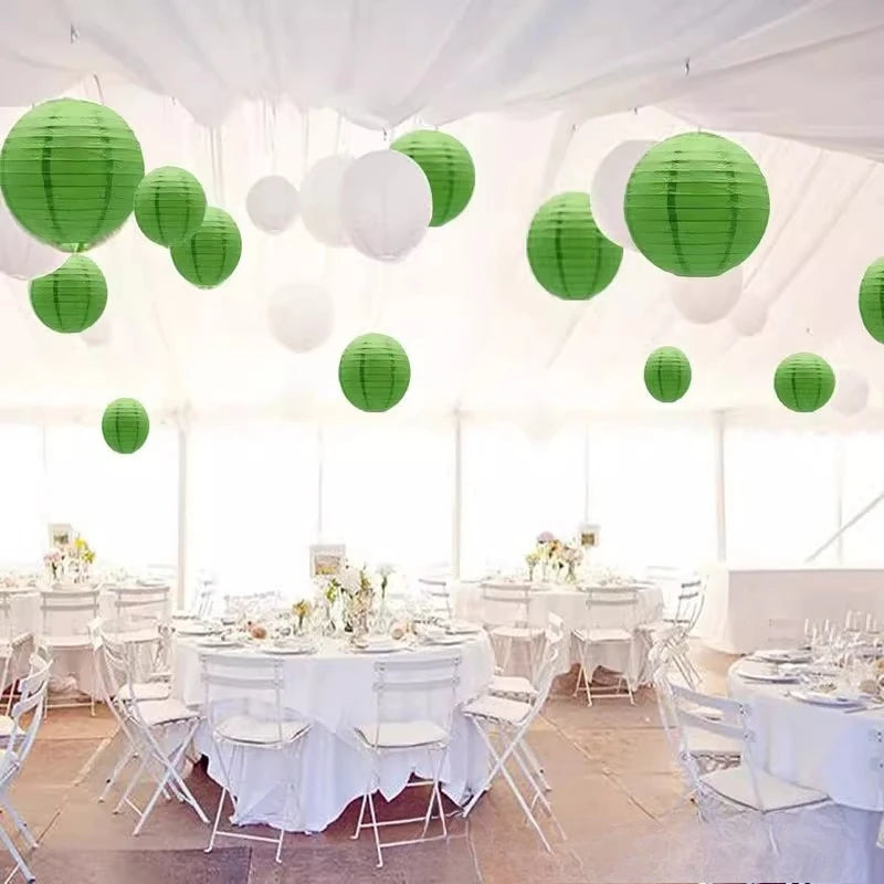 Round Paper Lantern for Festive Decor