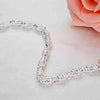 Sterling Silver Geometric Chain Bracelet