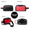 2-in-1 Convertible PU Leather Crossbody & Clutch Bag