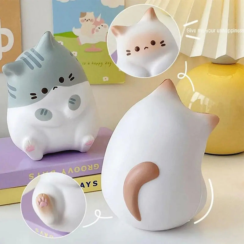 Cartoon-Katze Squishy Stressball