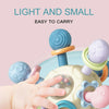 Baby Sensory Rattle Ball with Silicone Teether