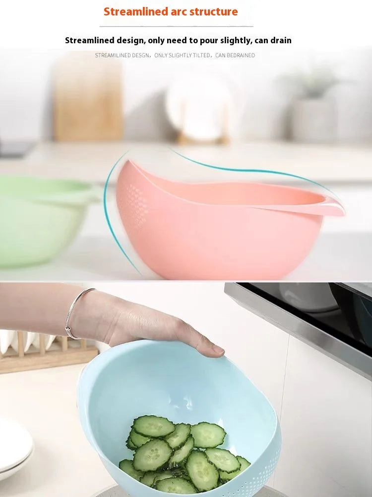 Multi-Purpose Plastic Drain Basket for Kitchen