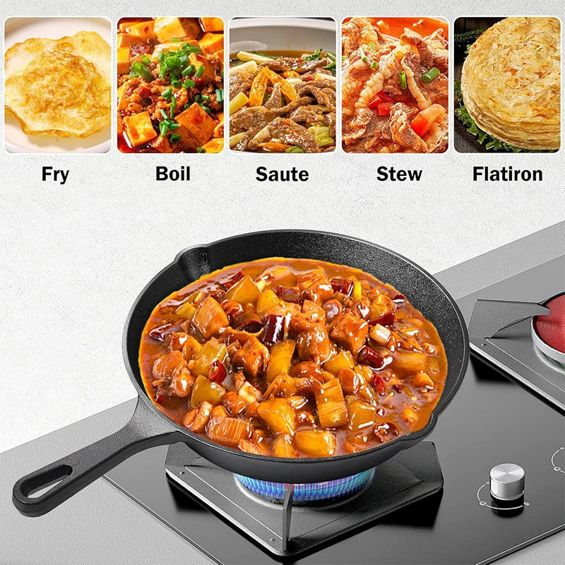 Pre-Seasoned Cast Iron Skillet