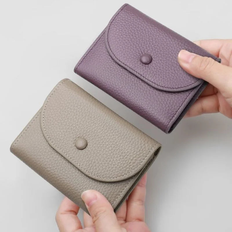 Slim Faux Leather Wallet