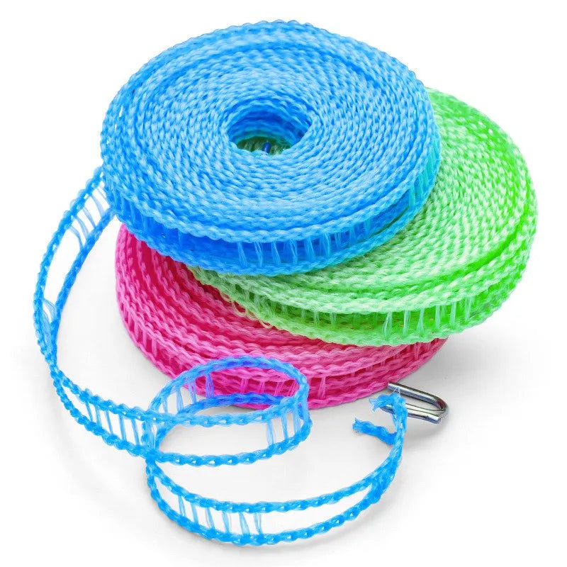 Portable Windproof Clothesline for Travel and Home