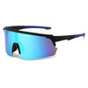 Oversized Mirrored Sports Sunglasses