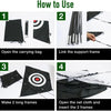 Golf Practice Net with Hitting Mat
