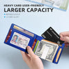 Slim RFID-Blocking Carbon Fiber Leather Wallet