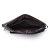 Men's Soft PU Leather Clutch Bag with Zipper Closure