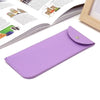 PU Leather Glasses Case with Magnetic Snap Closure