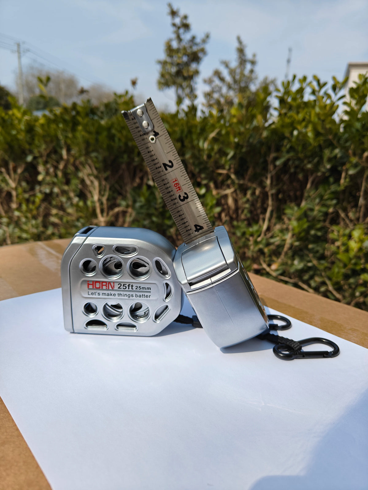Stainless Steel Retractable Tape Measure