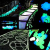 Glow-in-the-Dark Resin Pebbles for Garden & Landscape Lighting